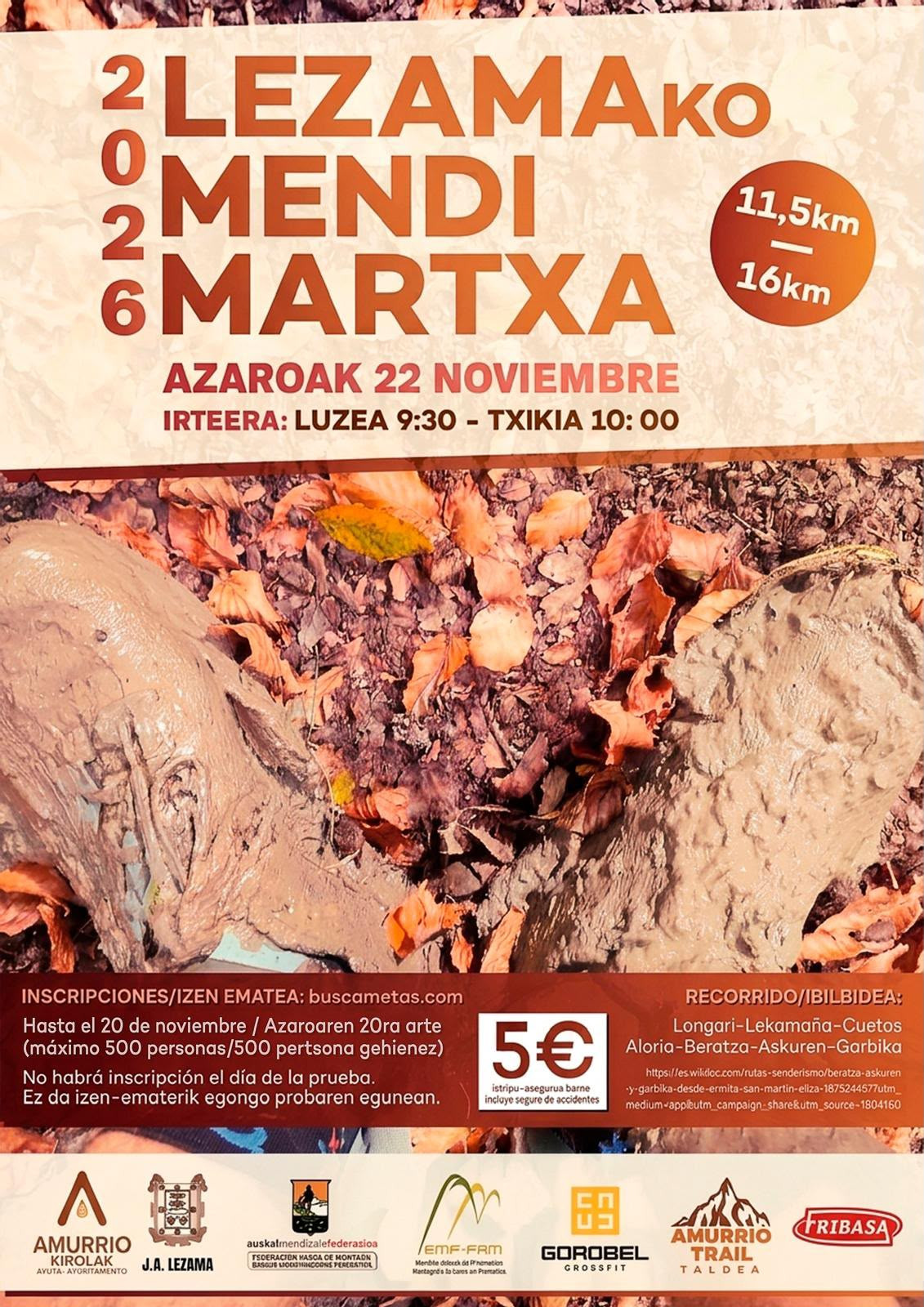 LEZAMAKO MENDI MARTXA